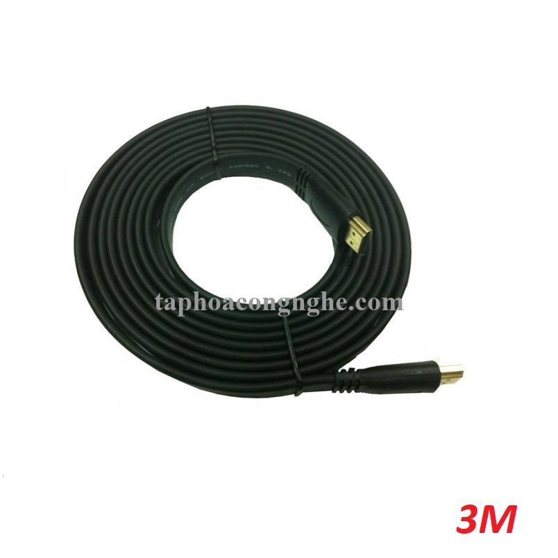 Unitek 26975 3M19A 3M Dây Dẹp Cáp Hdmi 1.4 Màu Đen 30026975